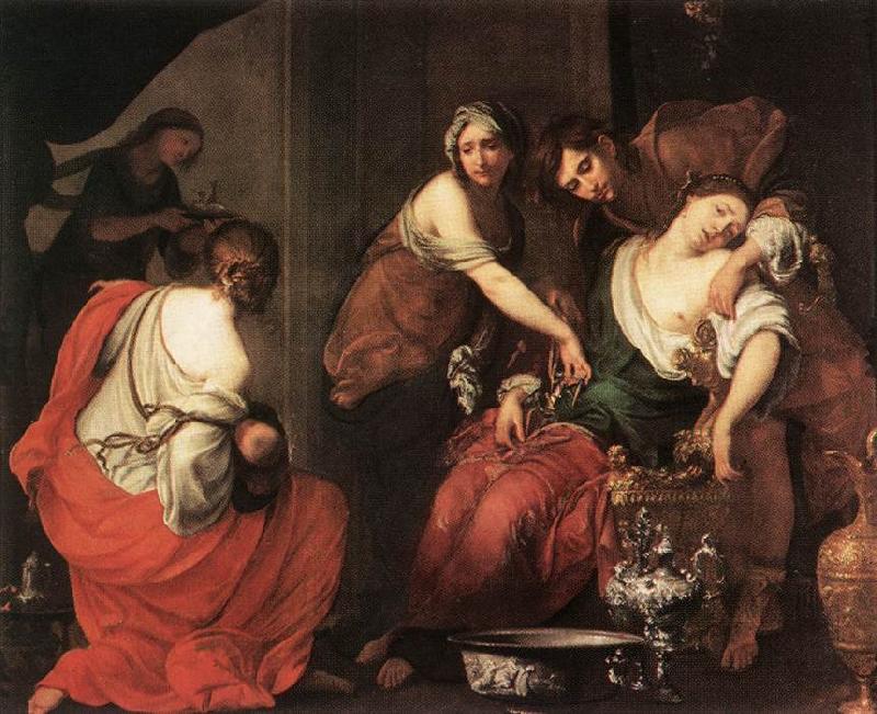 FURINI, Francesco The Birth of Rachel dgs Sweden oil painting art